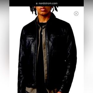 Men’s leather jacket